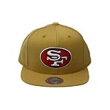 San Francisco 49ers Mitchell & Ness Vintage Basic Logo Gold Snap Back Hat