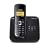 Siemens Gigaset A585 ECO schnurloses DECT Telefon mit beleuchteter Tastatur, beleuchtetem Display und integriertem Anrufbeantworter, pianoschwarz