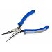 Crescent 6546SCMG 6-Inch Long Chain Nose Side Cutting Solid Joint Pliers with Co-Molded Grips