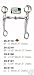 Western Horse Tom Thumb Shank Bit 5 INCH Tack