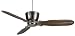 Treventi 3 Light Contemporary Ceiling Fan In Pewter Downrod:36 Inch Pewter - Dr36pw