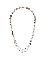 Sterling Silver Chocolate Fresh Water Cultured Pearl Necklace