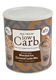 Big Train Low Carb Iced Coffee Mix (1.85lb can)-Caramel Latte Low Carb Iced Coffee