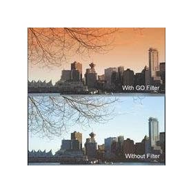 Cavision 3 x 3 Graduated Orange Glass Filter, 2mm Thickness