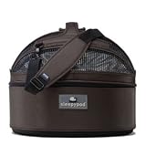 Sleepypod Mobile Pet Bed: Color DARK CHOCOLATE : Color DARK CHOCOLATE : Size SLEEPYPOD WITH WARMER