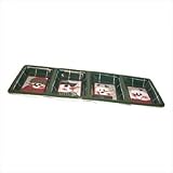 Sakura Snowmen Portrait 4-Section Serving Tray