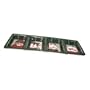 Sakura Snowmen Portrait 4-Section Serving Tray