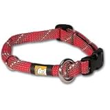 Ruff Wear Knot-A-Just(tm) Dog Collar - Red Currant Large