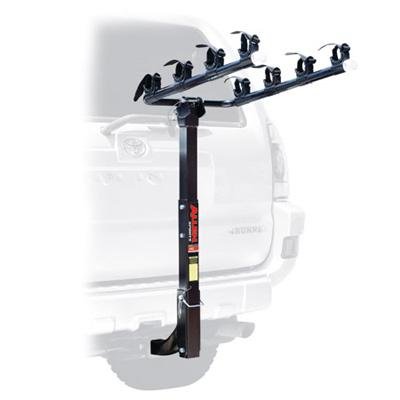 Allen Deluxe Four Bike Hitch Mounted Car Rack - 542RR