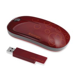 Kensington Ci70LE Wireless Optical Mouse Rouge K72275US