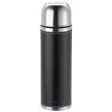 Emsa SENATOR CLASS Isolierflasche 502437 Edelstahl 1,0 L Leder schwarzvon "Emsa"