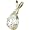 Fabulous!14k Yellow-Gold 2 CTTW Created Moissanite Pendant