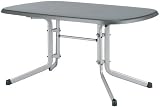 MWH - Moebel Ideen Klapptisch 140x90cm eisengrau