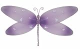 13 Purple Sparkle Dragonfly nylon hanging ceiling wall baby nursery room wedding decor