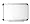 Magnetic Ultra High Gloss Brite White Porcelain Steel Dry Erase Board with Satin Finished, Anodized Aluminum Frame and Tray 36
