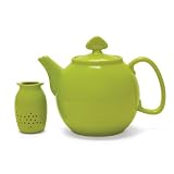 Chantal 1-1 2-Quart Teapot With Infuser, Glossy Lime Green by Chantal