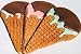Meltdown Ice Cream Cones Yogurt & Carob Dog Treat ... Case of 20