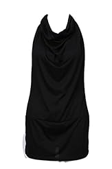 Sexy Backless Acrylic/Polyester Halter Mini Dress 