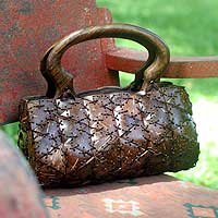 Coconut shell handbag Felicity