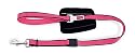 Bamboo Quick Control 3 Foot Leash with Seat Belt Latch Pink