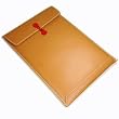 Cosmos ® PU/synthetic/faux leather 13.3 13 inch Brown Laptop notebook computer MESSENGER (envelope) case/bag/sleeve for NEW macbook AIR A1369 + Cosmos cable tie