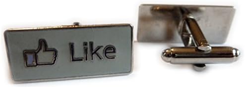 Facebook LIKE Button Social Media Network Internet Cufflink Set