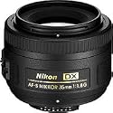 Nikon 35mm f/1.8G AF-S DX Lens for Nikon Digital SLR Cameras