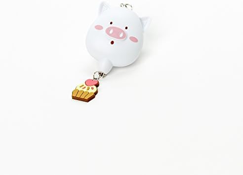 Our Deceptively Designed Little WHITE Piggy Alarm Is an Excellent Safety Alarm for School Aged Children. Help Keep Your Child or Love One Safe on Their Way to School, Out Playing, Exercising, For Any Activity