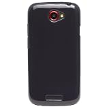 31zUm9XVzhL. SL160  Diztronic High Gloss Translucent Black Flexible TPU Case & Screen Protector for HTC One S (T Mobile) [Diztronic Retail Packaging]