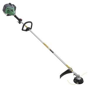 Hitachi CG24EKSL 23.9cc 2-Stroke Gas Powered Straight Shaft Commercial Grade Grass Trimmer / Brush Cutter (CARB Compliant)