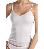 Hanro Ladies Cotton Seamless Spaghetti Top