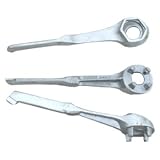 Aluminum Wrench for opening 10 15 20 30 55 gallon Drum Racing Fuel Methanol Nitro Alcohol Race Gas Diesel Oil Solvent Storm Water Barrel