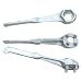 Aluminum Wrench for opening 10 15 20 30 55 gallon Drum Racing Fuel Methanol Nitro Alcohol Race Gas Diesel Oil Solvent Storm Water Barrel