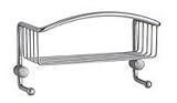 Soap Basket - will enhance your bathroom while providing maximum functionality (Brushed Chrome) (5.5