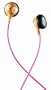 ROXY by JBL Reference 230 Earbud Headphone- Orange/Pink