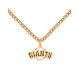 San Francisco Giants Chain Necklace and Enameled Pendant MLB Baseball Sports Team Logo