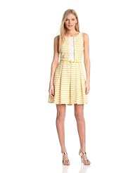 Belted Short Acrylic/Cotton/Metallic/Nylon/Polyester/Rayon/Spandex/Wool  Dress