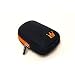 CaseCrown Faux Suede Storage Case (Asphalt Blue) to Protect and Carry the Microsoft Wireless Notebook Optical Mouse 3000
