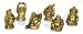 Set of 6 Buddha Figurines