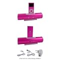 Musik Dockingstation f�r Apple iPod / iPhone - pink