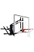 First Team RoofMaster II Roof and Wall Mount Basketball Hoop with 48 Inch Backboard
