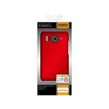 レイ・アウト HTC Desire HD SoftBank 001HT用ラバーコーティングシェルジャケット/マットレッド RT-HDHC3/R