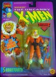 31zVEXY3nXL. SL160  The Uncanny X Men Sabretooth I Action Figure With HIdden wounds and Glow In The Dark Features! Self Healing Wounds! Marvel ToyBiz