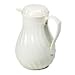 Hormel(R) Swirl Design Carafe, 64 Oz., White