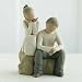 Brother and Sister Figurine by Willow Tree