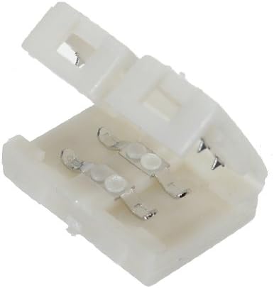 8mm 2PIN Connector PCB For 3528 LED Strip Solderless Lot single Color.