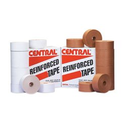 72mm x 375' Reinforced Paper Gum Tape White (T906240W) Category: Specialty Tapes