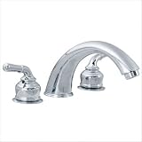 LDR 950 85024CP Dual Handle Roman Tub Faucet, Chrome