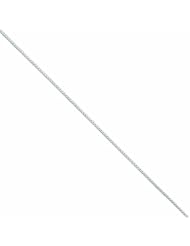 Genuine .925 Sterling Silver 1.25mm Round Spiga Necklace 24 Inch Length 3.2 Grams. 100% Satisfaction Guaranteed.