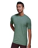American Apparel 50/50 Unisex Baby Rib Collar Crew Neck T-Shirt. BB401